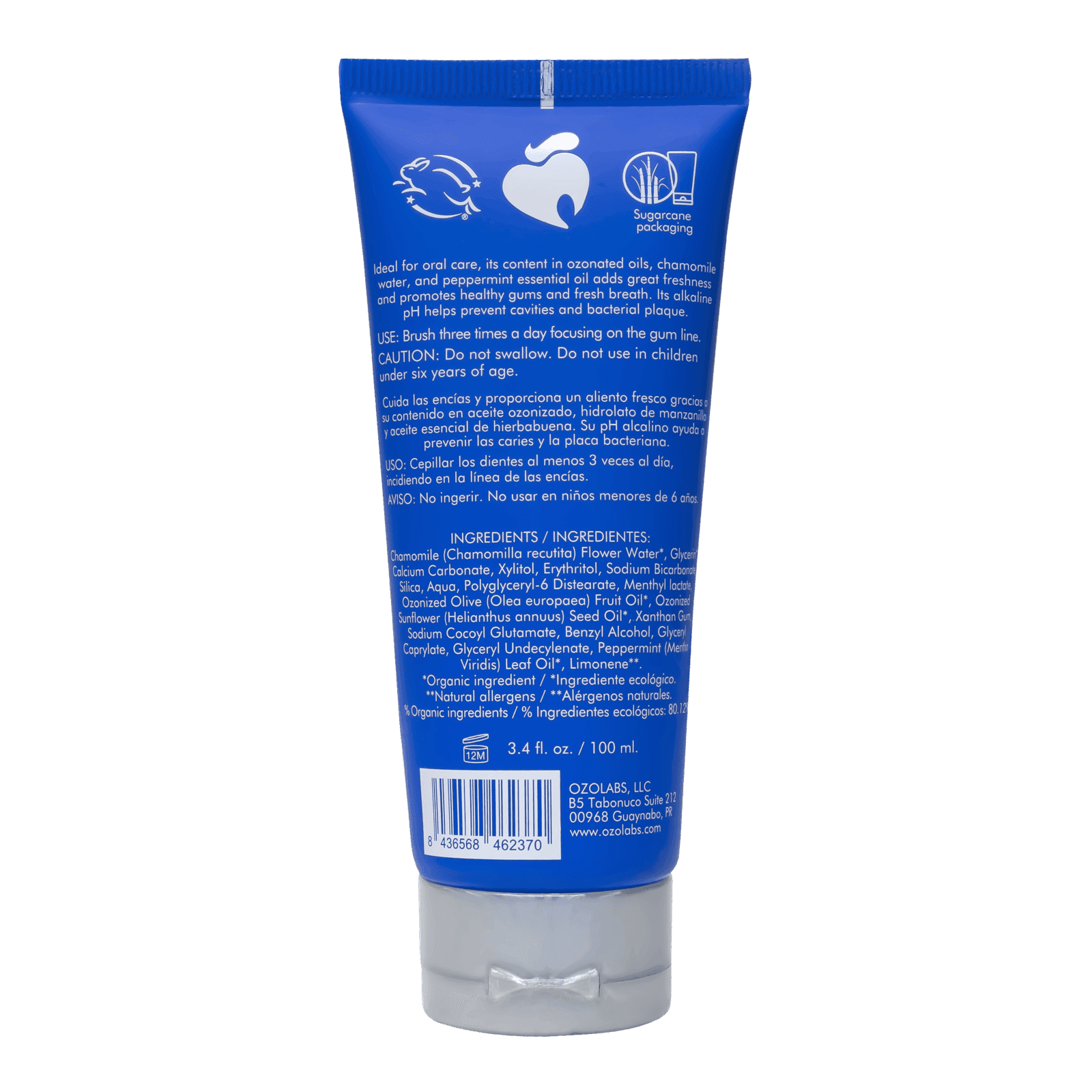 OZONE OIL TOOTHPASTE, 100 ml /3.4 fl oz - Image 2